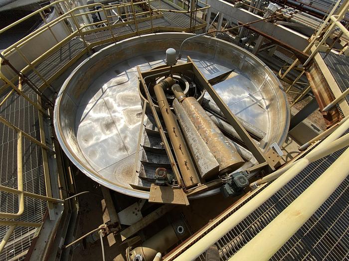 Used Used KWI Model SPC-18 stainless steel Supercell DAF Clarifier