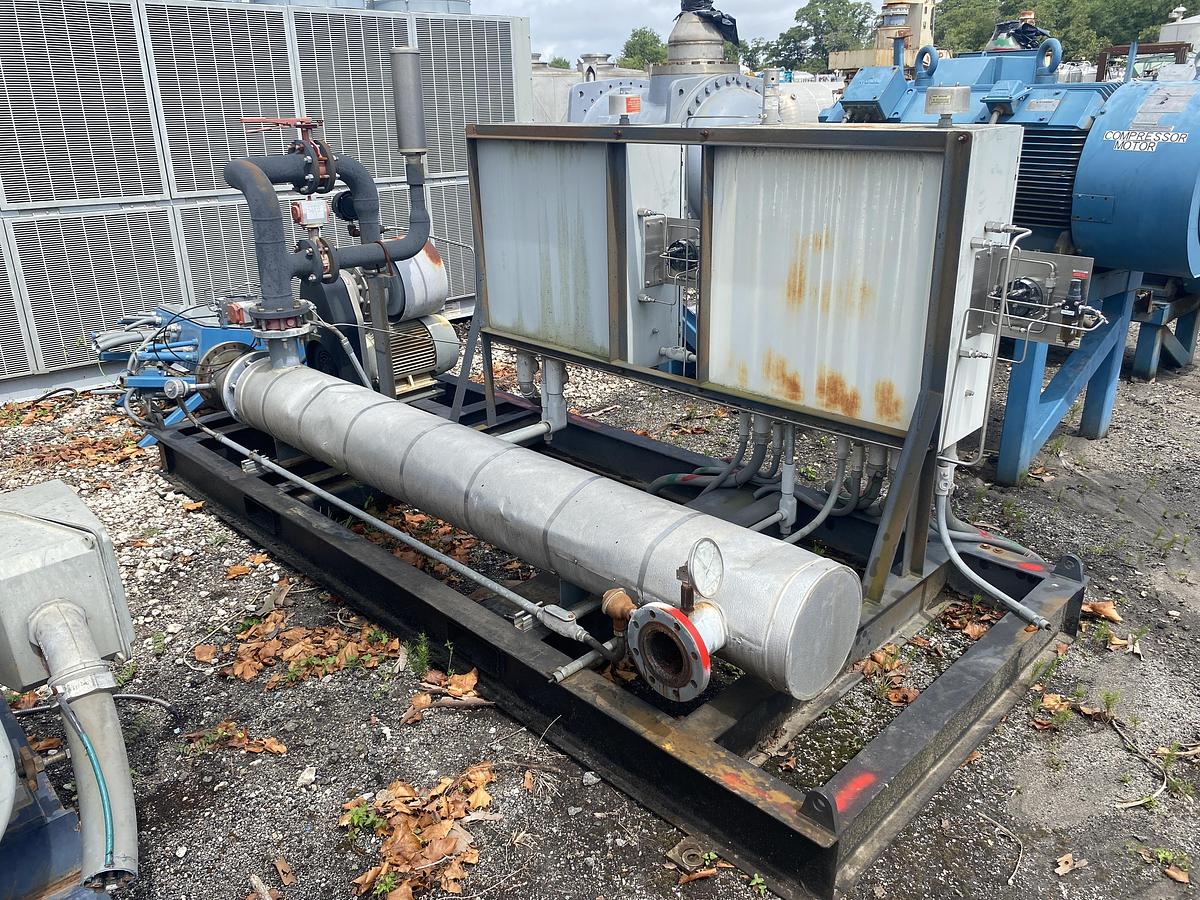Used Used heater skid for regenerating dryer beds