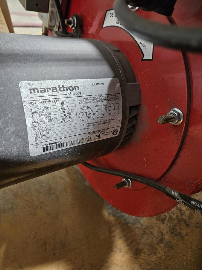 Used Used Aldrich Heat-Pak Model A3S5-85-G/A3S5R-C-85-G 85HP low pressure, hot water boilers