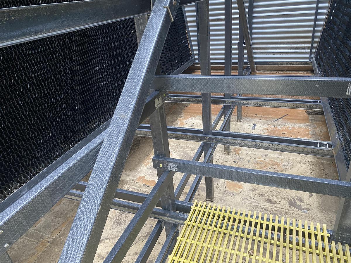 Used Used "Marley" 586 (1) Cell Cooling Tower