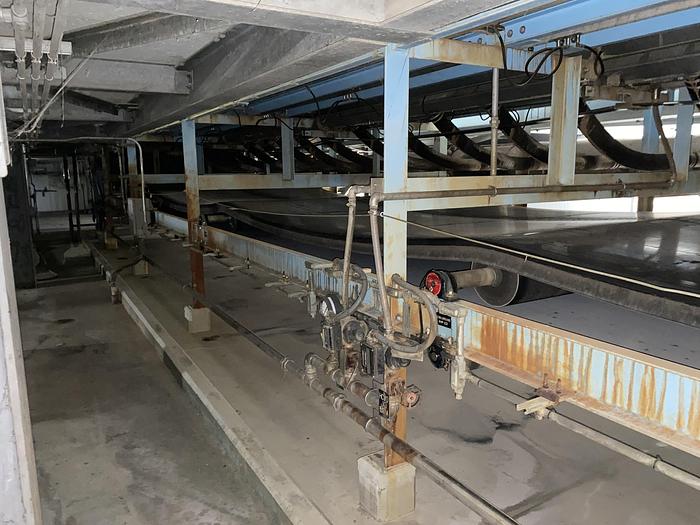 Used Used Dorr-Oliver Model 3M43 EIMCO-Extractor 43 square meter horizontal vacuum belt filter