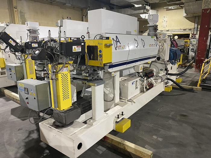 Used Used Processing Technologies International LLC Model G3500 Trident Series Single Screw extruder
