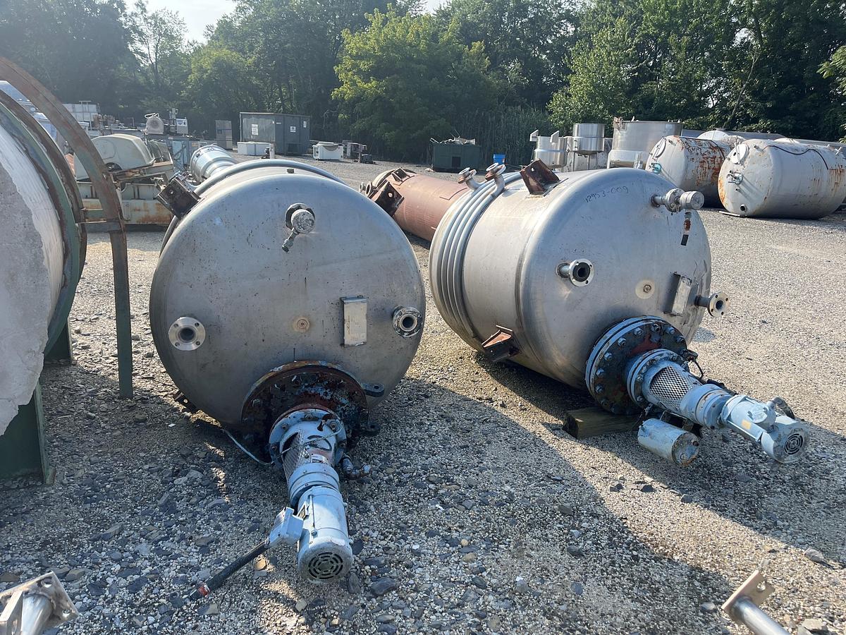 Used Nolte approximately 500 gallon stainless steel reactor