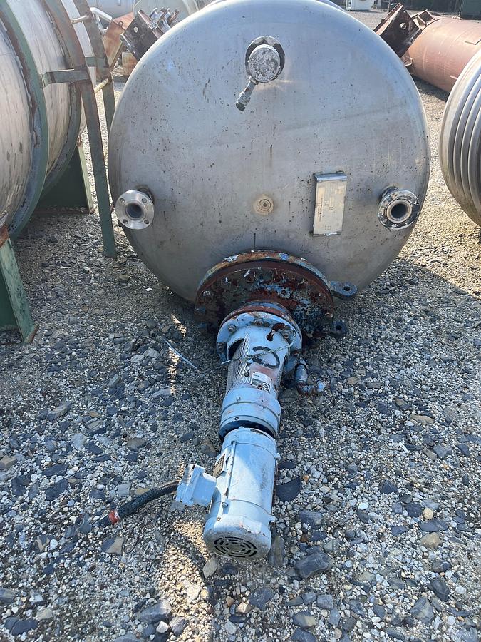 Used Nolte approximately 500 gallon stainless steel reactor