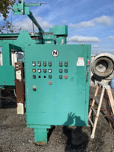 Used Used Netzsch Inc. Model 800 MM/I/38 poly propylene plate and frame press