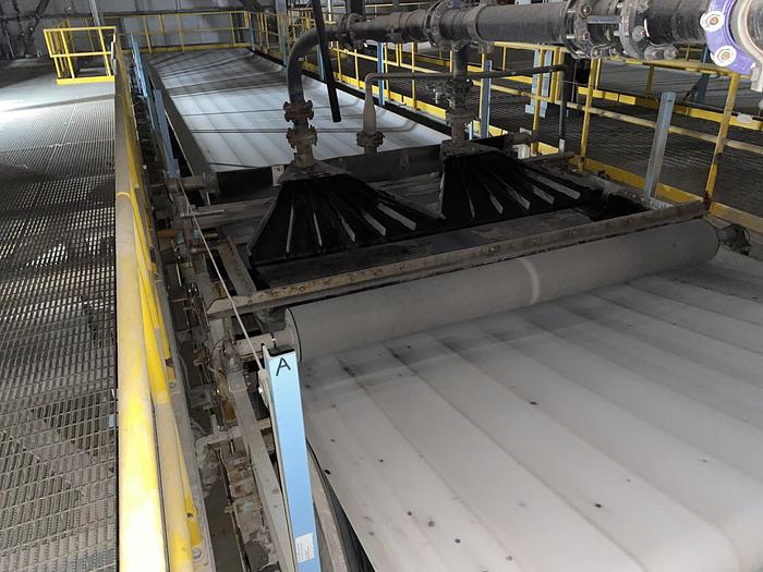 Used Used Dorr-Oliver Model 3M43 EIMCO-Extractor 43 square meter horizontal vacuum belt filter