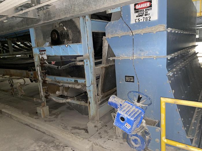 Used Used Dorr-Oliver Model 3M43 EIMCO-Extractor 43 square meter horizontal vacuum belt filter