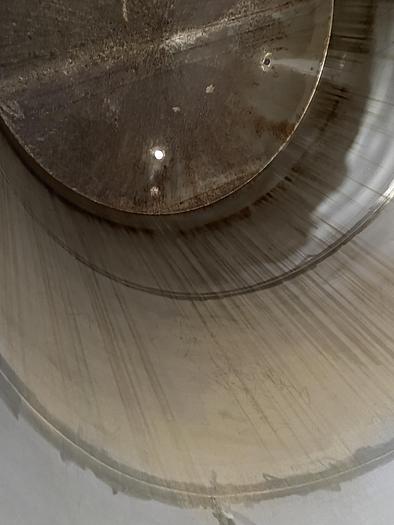 Used Used Wolfe Mechanical approximately 10,000 gallon 304L stainless steel vertical tank