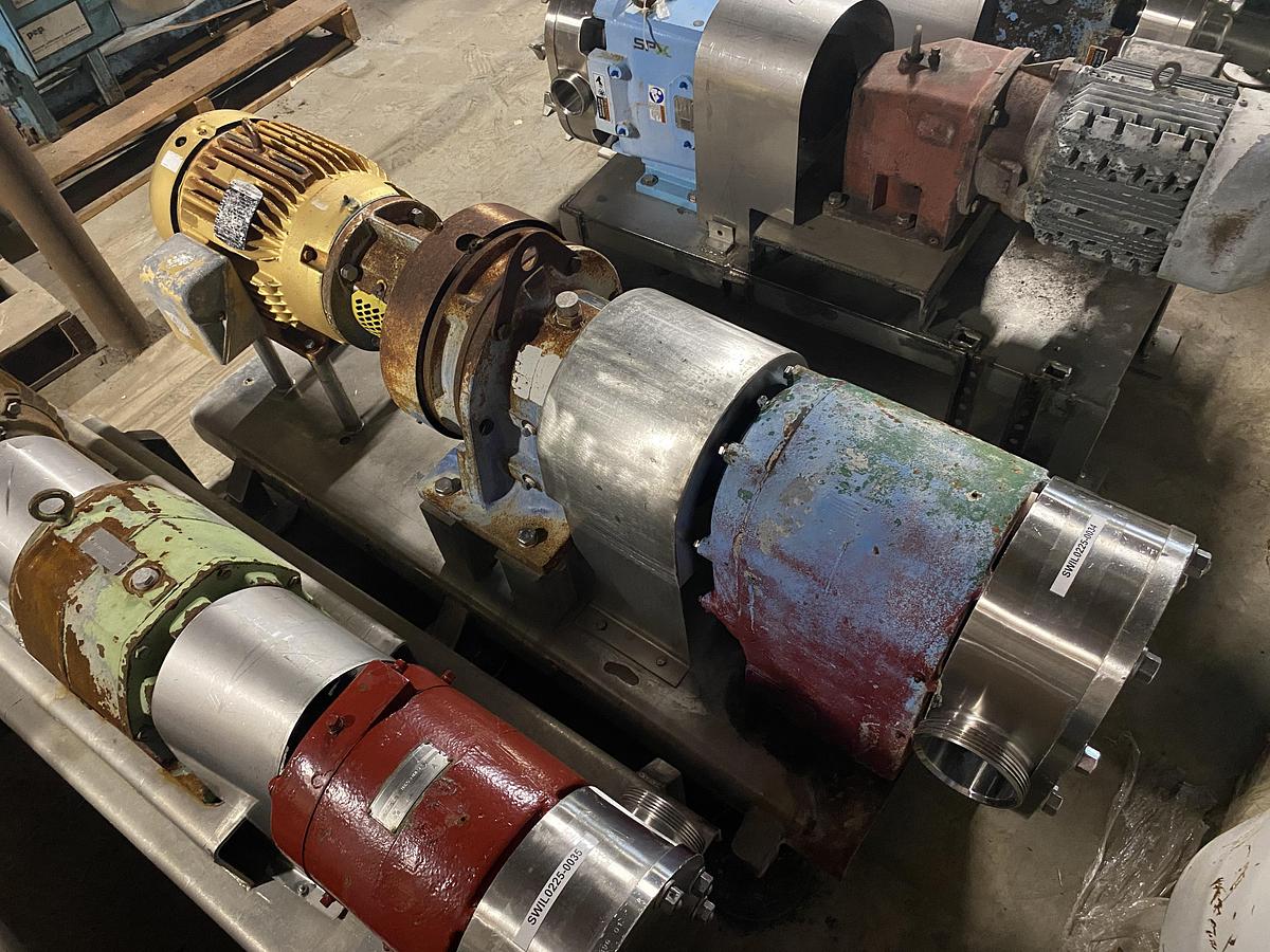 Used Used sanitary Rotary Pump