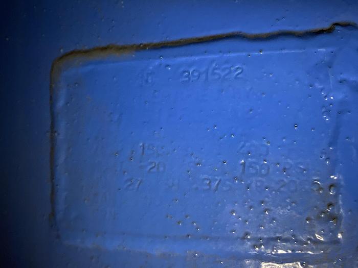 Used Used Steel Fabricators approximately 900 gallon carbon steel air receiver