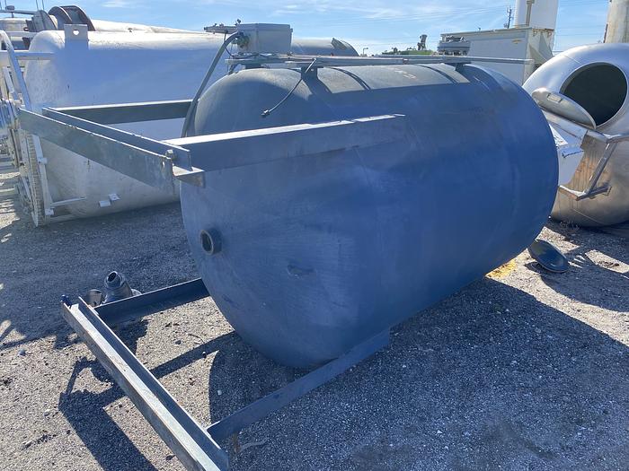 Used Used Quick Tanks Inc.  1400 gallon carbon steel vertical water softener tank