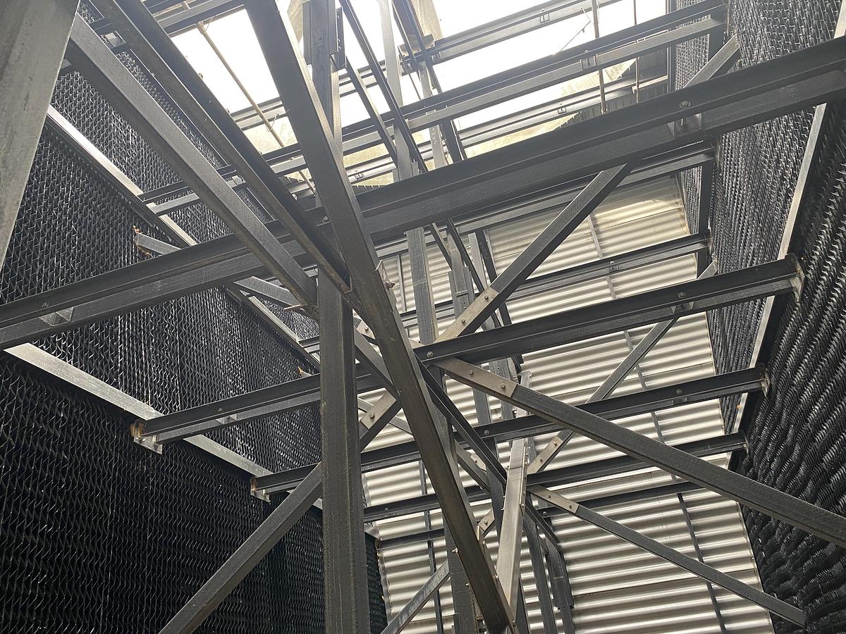 Used Used "Marley" 586 (1) Cell Cooling Tower