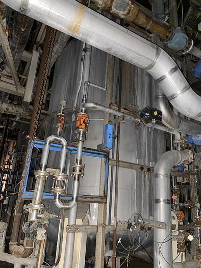 Used Used Tate Metalworks approximately 4,000 gallon 2205 duplex stainless steel vertical sand filter