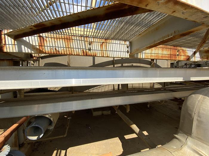 Used Used KWI Model SPC-18 stainless steel Supercell DAF Clarifier