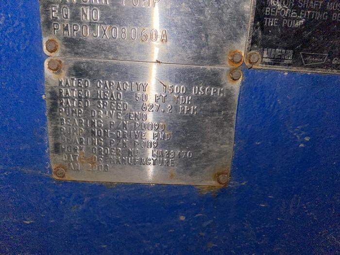 Used Used Weir Warman Model 086EAHRRQMM6072 8 X 6 EAH Slurry Pump