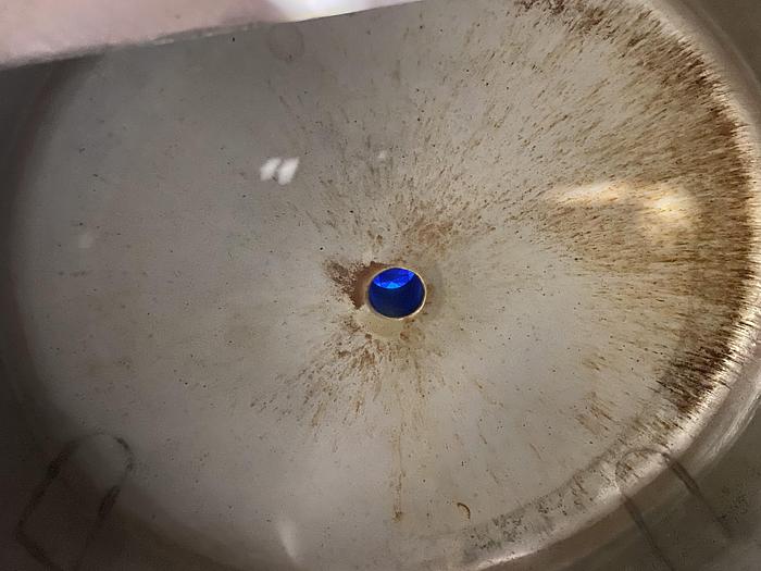 Used Used approximately 300 gallon stainless steel vertical tank