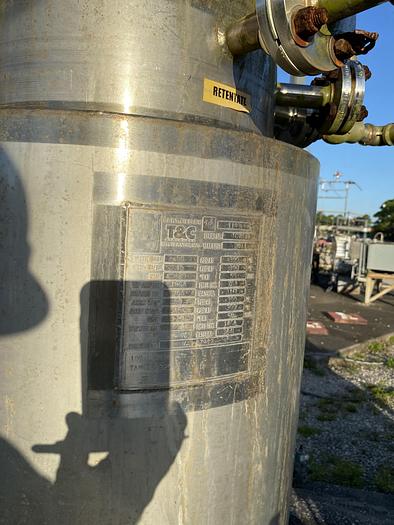 Used Used T&C 100 liter 316L Seed Fermenter
