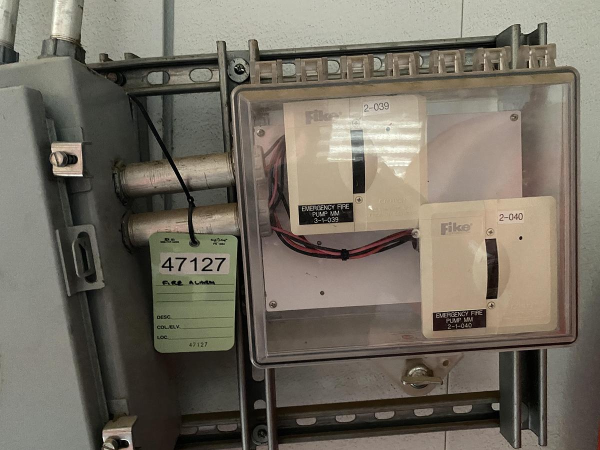 Used Used Complete Diesel Fire Pump skidded Building