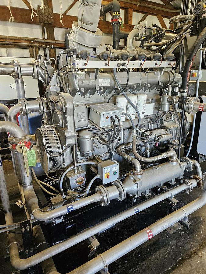 Unused Martin Energy Group Generator Model MEG S1225B 335 KW Methane Gas Generator System