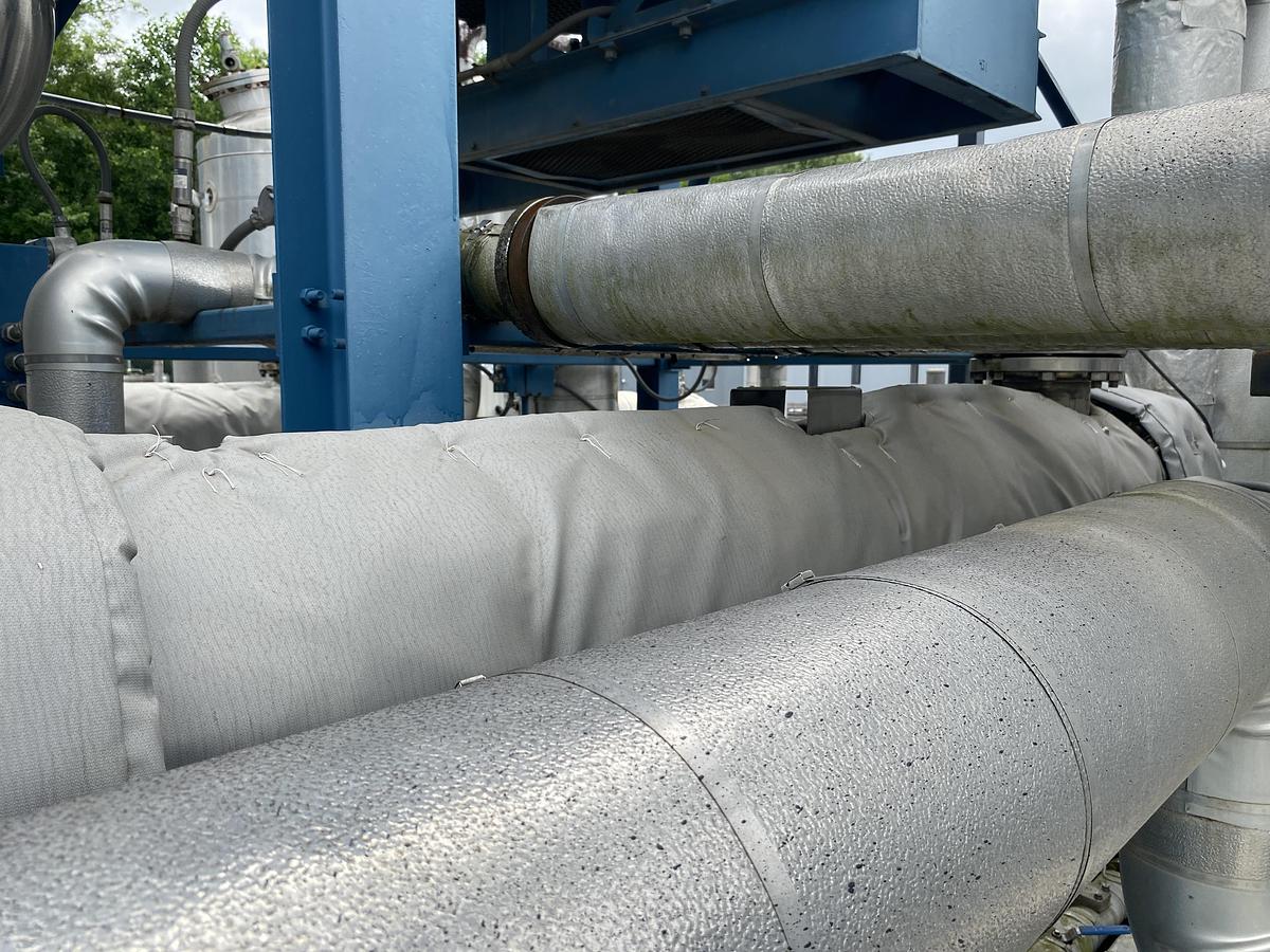 Used Used JFD Tube & Coil Products Inc. 149.6 sq ft 304L Stainless Steel shell and tube heat exchanger