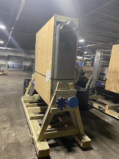 Used Used APV Model R-51 stainless steel Press Plate heat exchanger