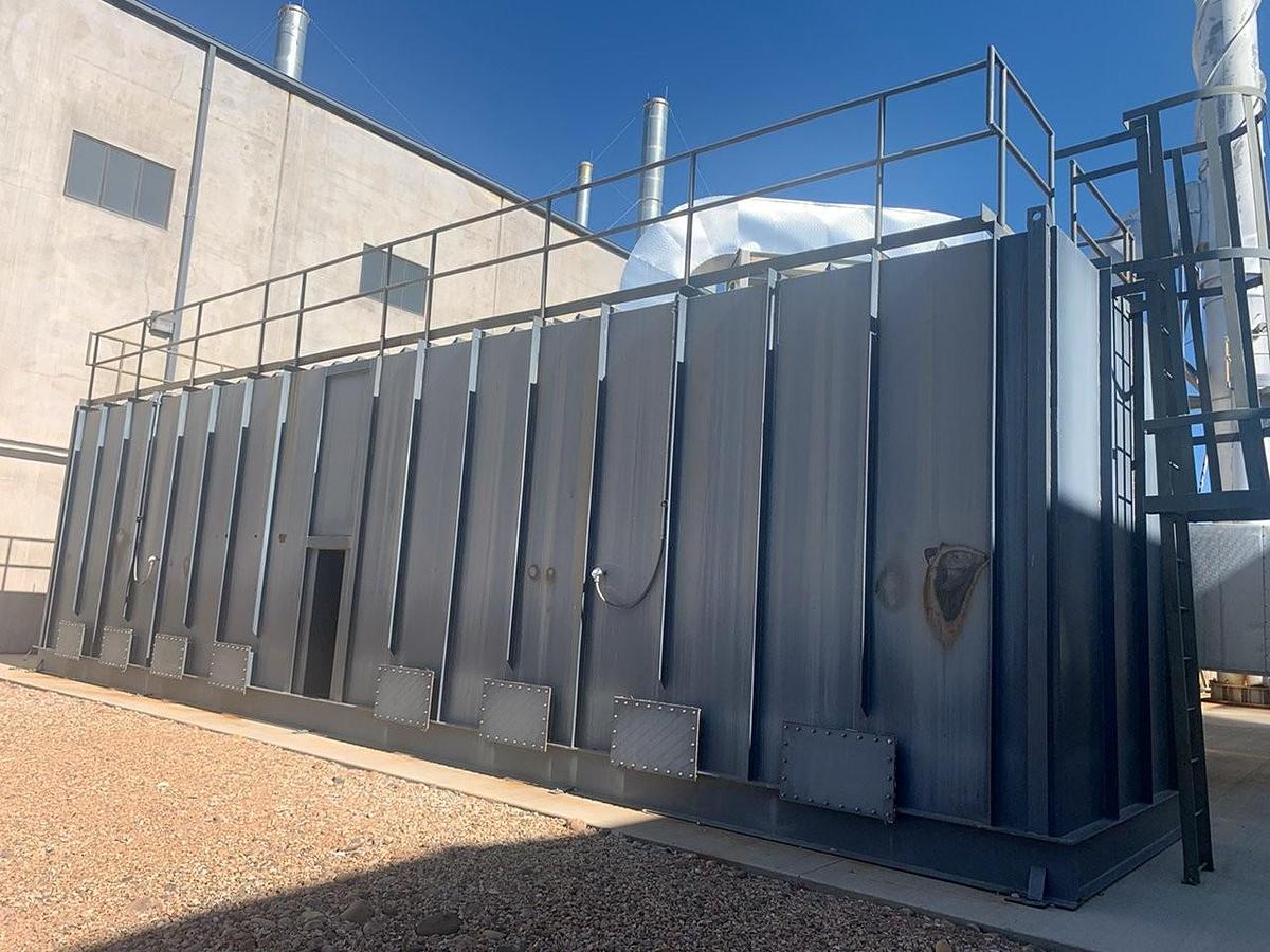 Used Used CECO Adwest RETOX Regenerative Thermal Oxidizer System
