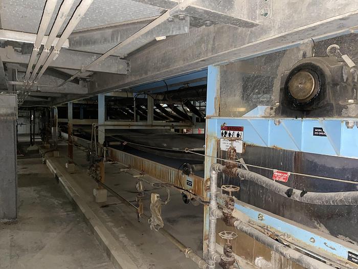 Used Used Dorr-Oliver Model 3M43 EIMCO-Extractor 43 square meter horizontal vacuum belt filter