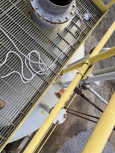 Used Used Armor Metalworks approximately 15,000 gallon carbon steel vertical storage tank