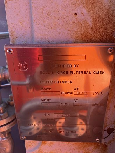 Unused Tubinsud S.R.L. 1000 gallon lube oil system