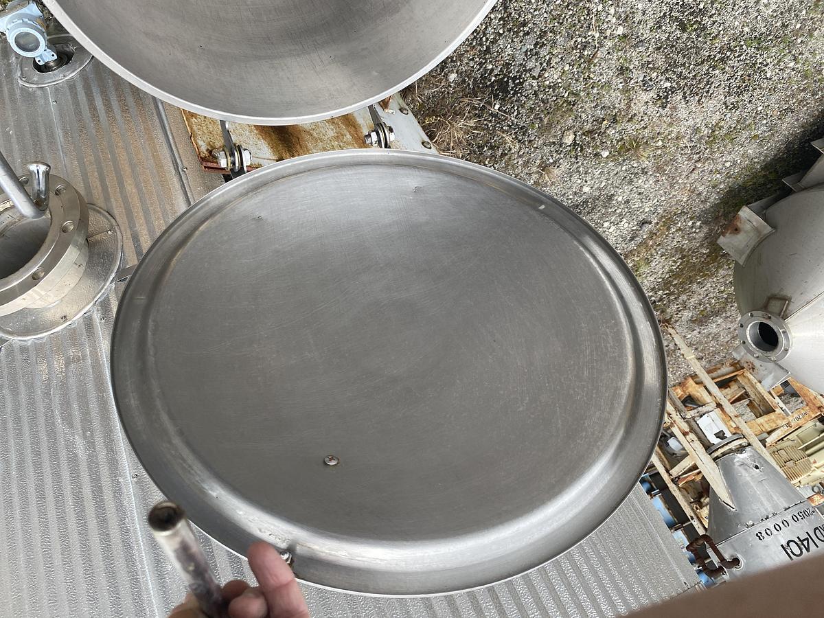 Used Used Groen 20 gallon 316 stainless steel jacketed stationary kettle