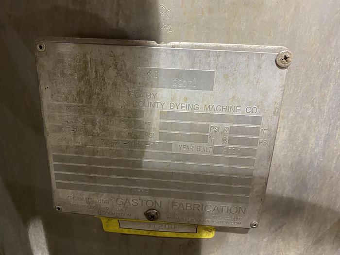 Used Used Gaston County 304 stainless steel large capacity basket filter vessel