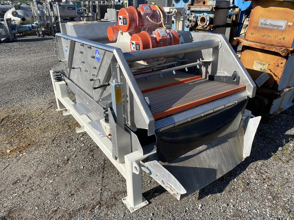 Used Used Sweco Model MM4-1W rectangular screener