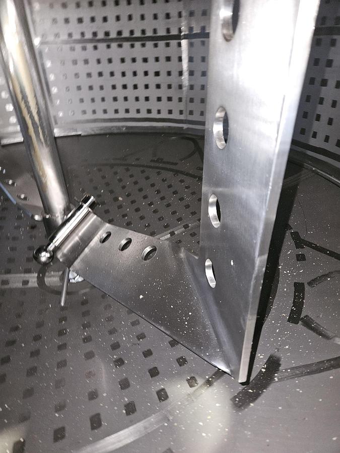 Used Used Criveller 1,500 gallon kosher 304 stainless steel jacketed Mash Tun