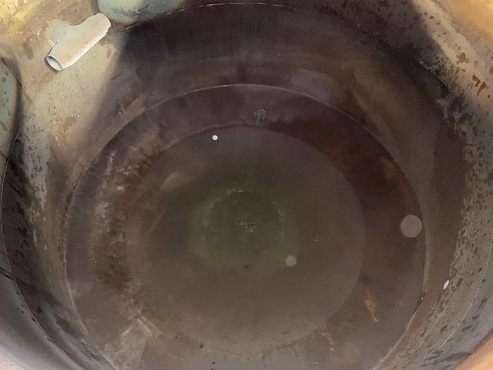 Used Used Gaston County approximately 2800 gallon 304L stainless steel vertical tank