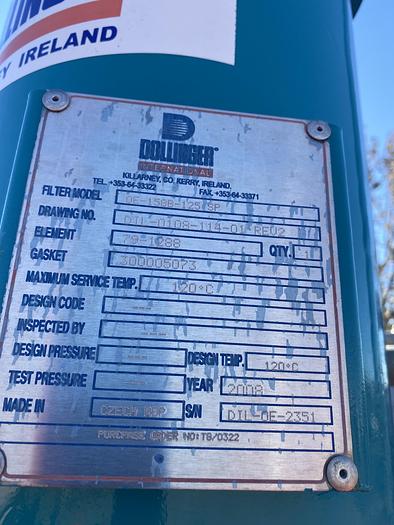 Unused Tubinsud S.R.L. 1000 gallon lube oil system