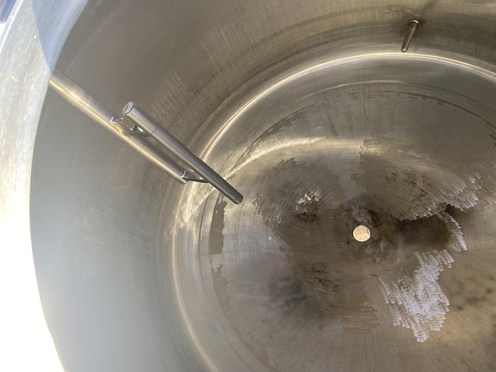 Used Used Cherry Burrell approximately 700 gallon batch processor