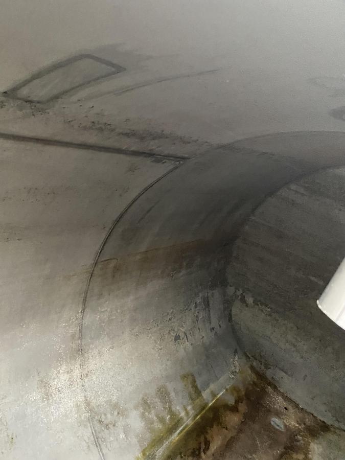 Used Capital City Iron Works 12,000 gallon 304 stainless steel horizontal tank