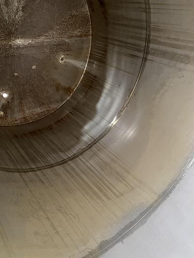 Used Used Wolfe Mechanical approximately 10,000 gallon 304L stainless steel vertical tank
