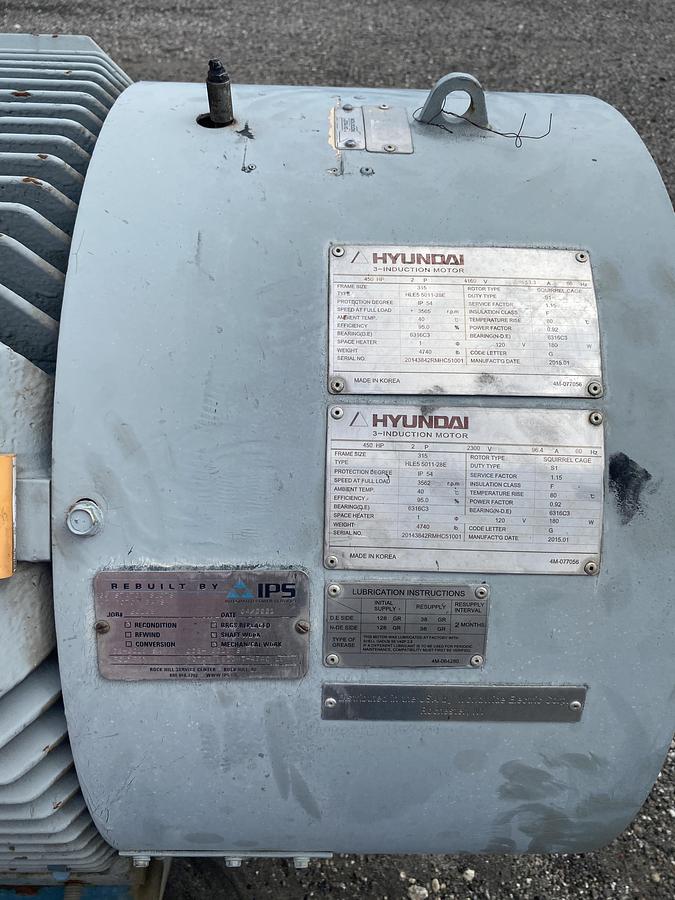 Used Used Howden Model WRVH20416526 Compressor