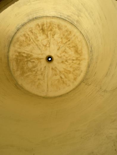 Used Used Ace Roto-Mold 4900 gallon poly tank with stand