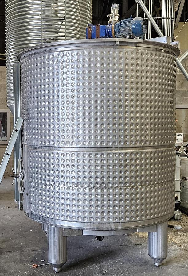 Used Used Criveller 1,500 gallon kosher 304 stainless steel jacketed Mash Tun