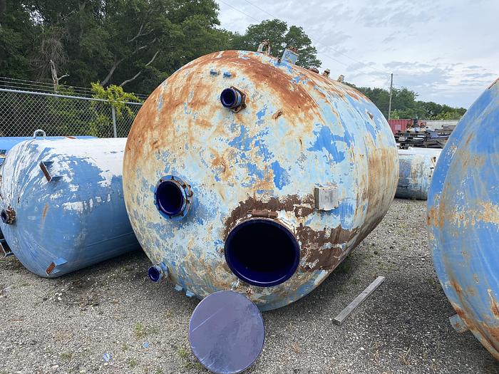 Used Pfaudler 2000 gallon glass lined jacketed chemstor tank