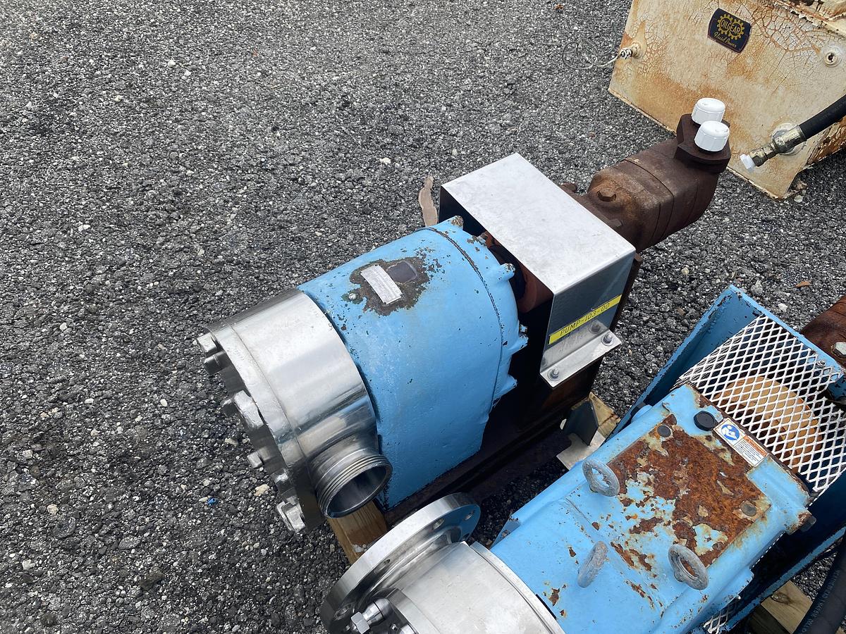 Used Used Tri-Clover sanitary Rotary Pump Model PR300-6F-TC1-4-ST-S