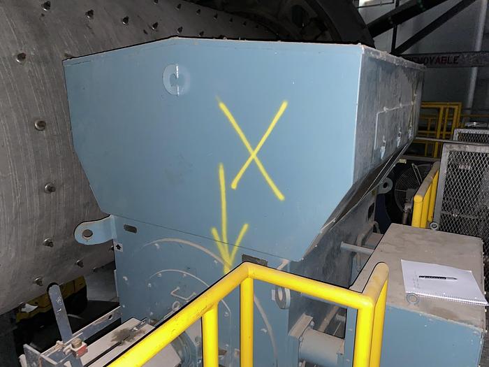 Used Used FFE Minerals single compartment tube mill wet grinding ball mill