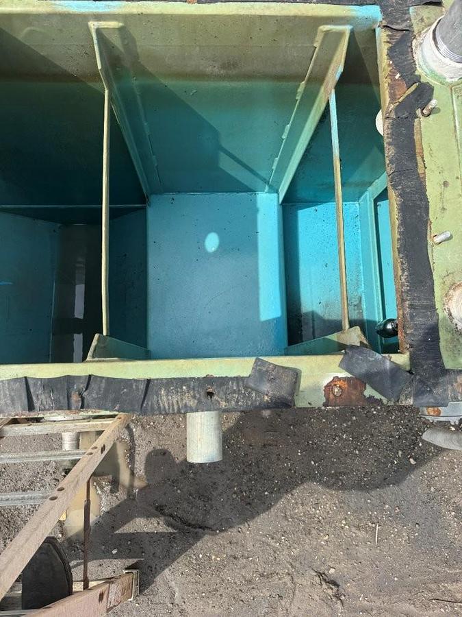 Used Used Highland Tank approximately 300 gallon rectangular carbon steel oil/water separator tank