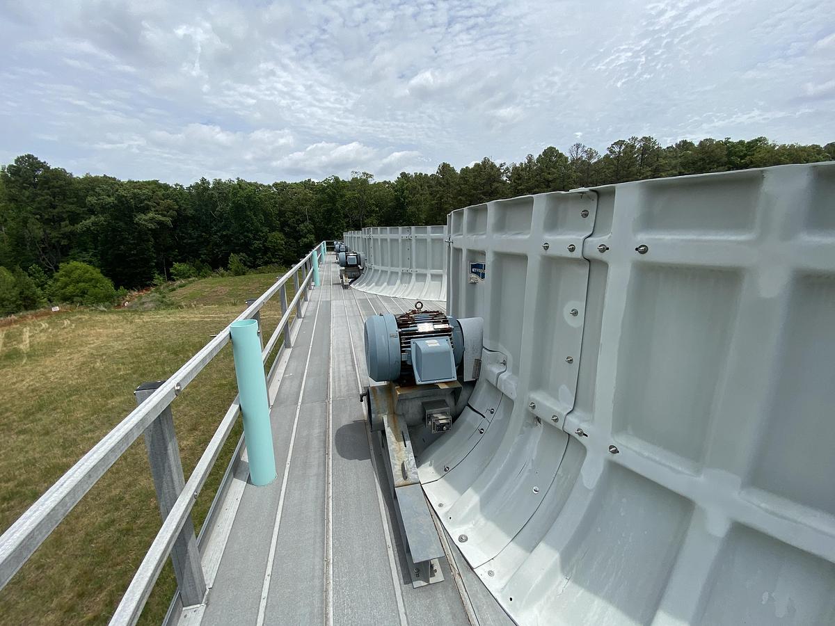 Unused EvapTech approximately 10,000 ton cooling tower