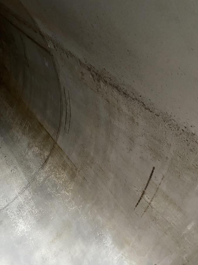 Used Capital City Iron Works 12,000 gallon 304 stainless steel horizontal tank