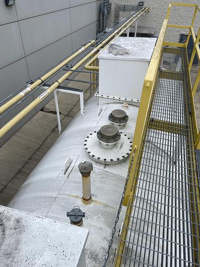 Used Used General Industries 15,000 gallon FIREGUARD horizontal fuel tank