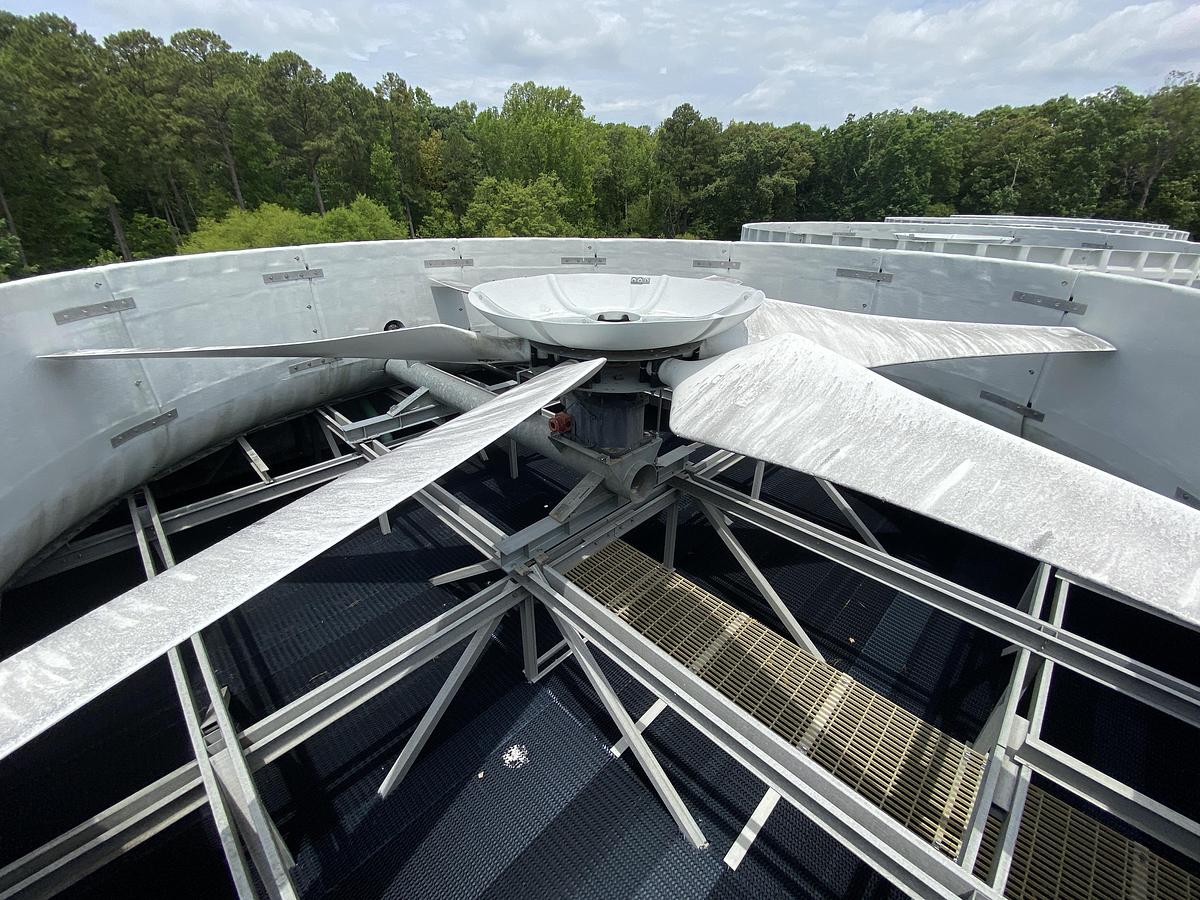 Unused EvapTech approximately 10,000 ton cooling tower