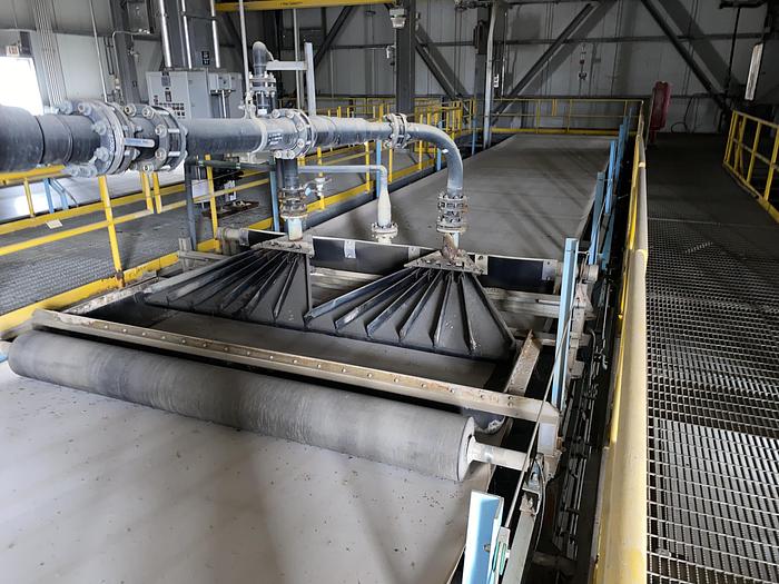 Used Used Dorr-Oliver Model 3M43 EIMCO-Extractor 43 square meter horizontal vacuum belt filter